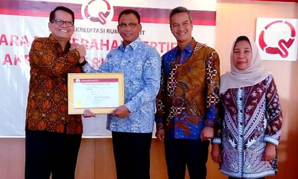 RSUD dr. RM. Pratomo Bagansiapiapi Raih Predikat Akreditasi Madya Bintang Tiga